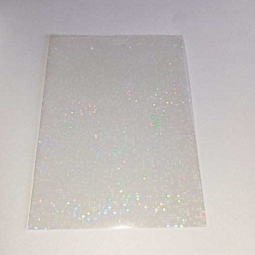50 vnt. holografinės kortelių įmautės (sleeves) 65×90 mm – Pokémon, MTG, TCG kortelėms Dots