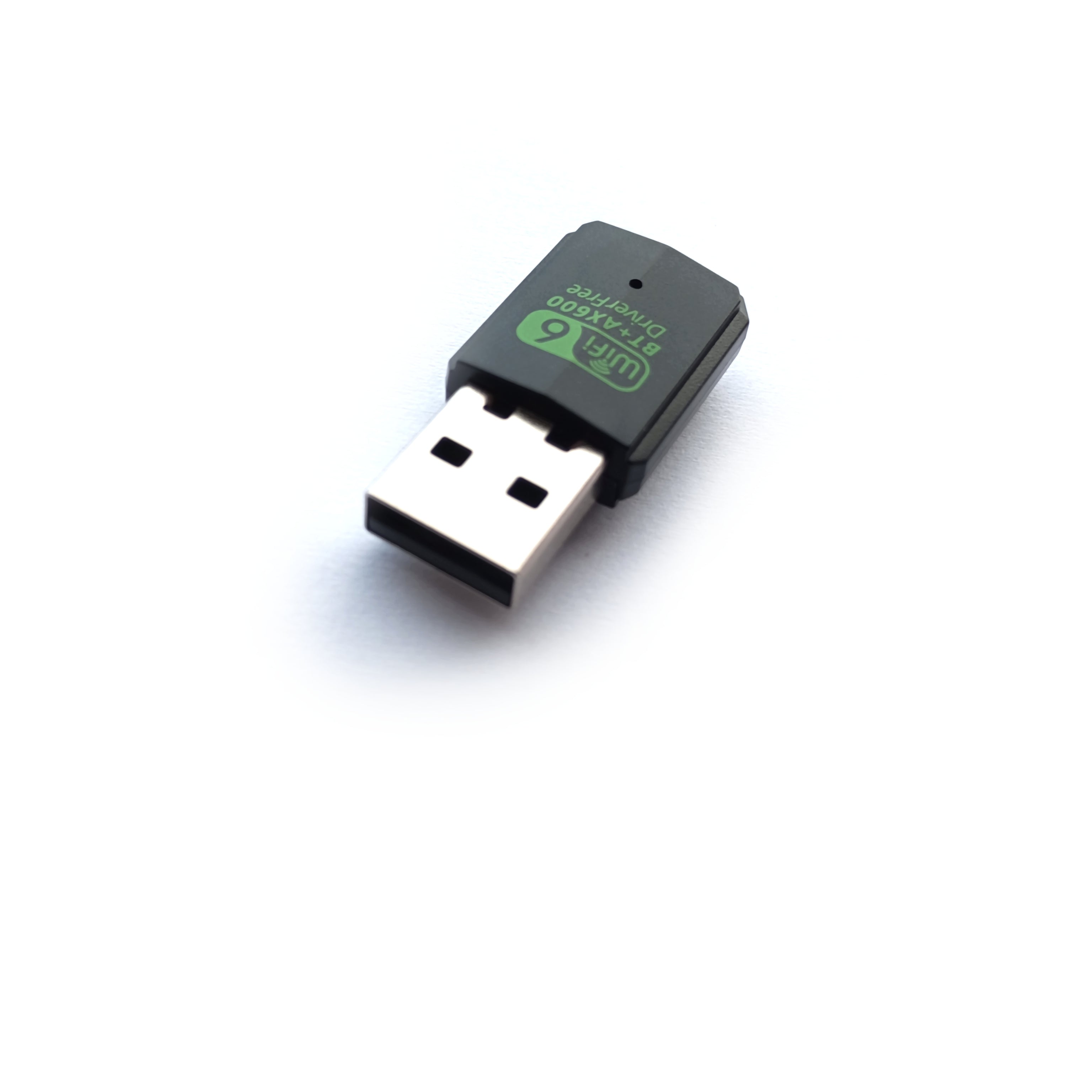 USB WiFi 6 + Bluetooth 5.4 adapteris belaidis internetas – AX600, 2.4G/5G dvigubas ryšys, PC / Laptop