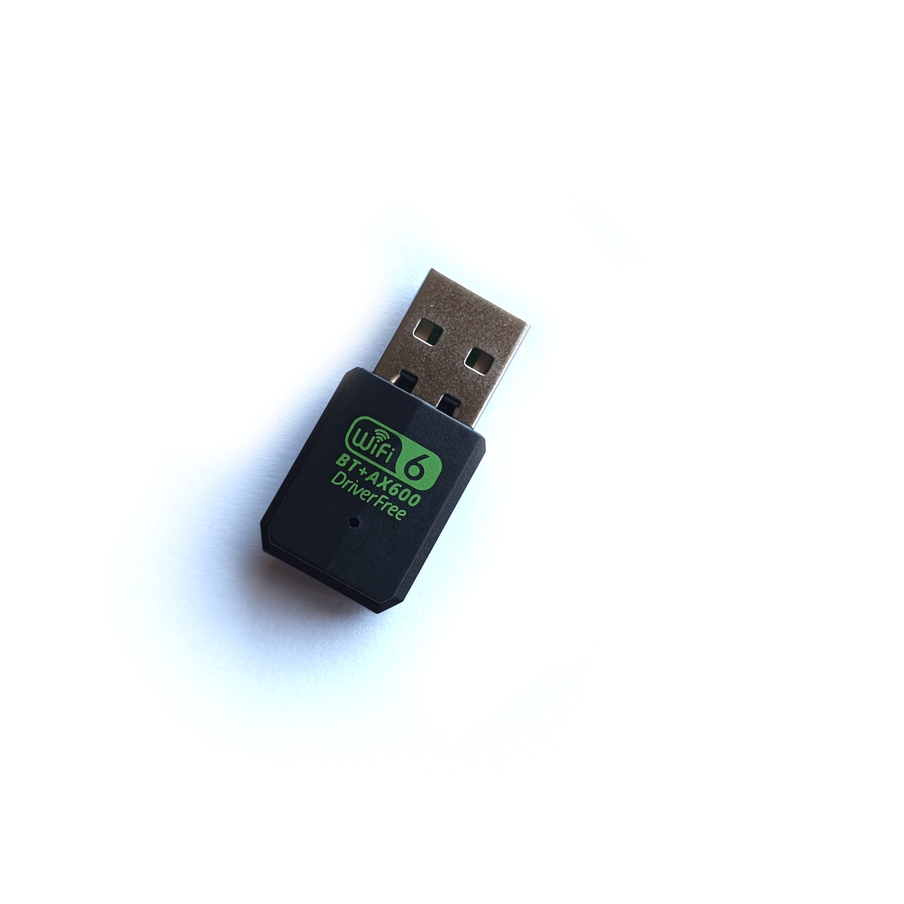 USB WiFi 6 + Bluetooth 5.4 adapteris belaidis internetas – AX600, 2.4G/5G dvigubas ryšys, PC / Laptop