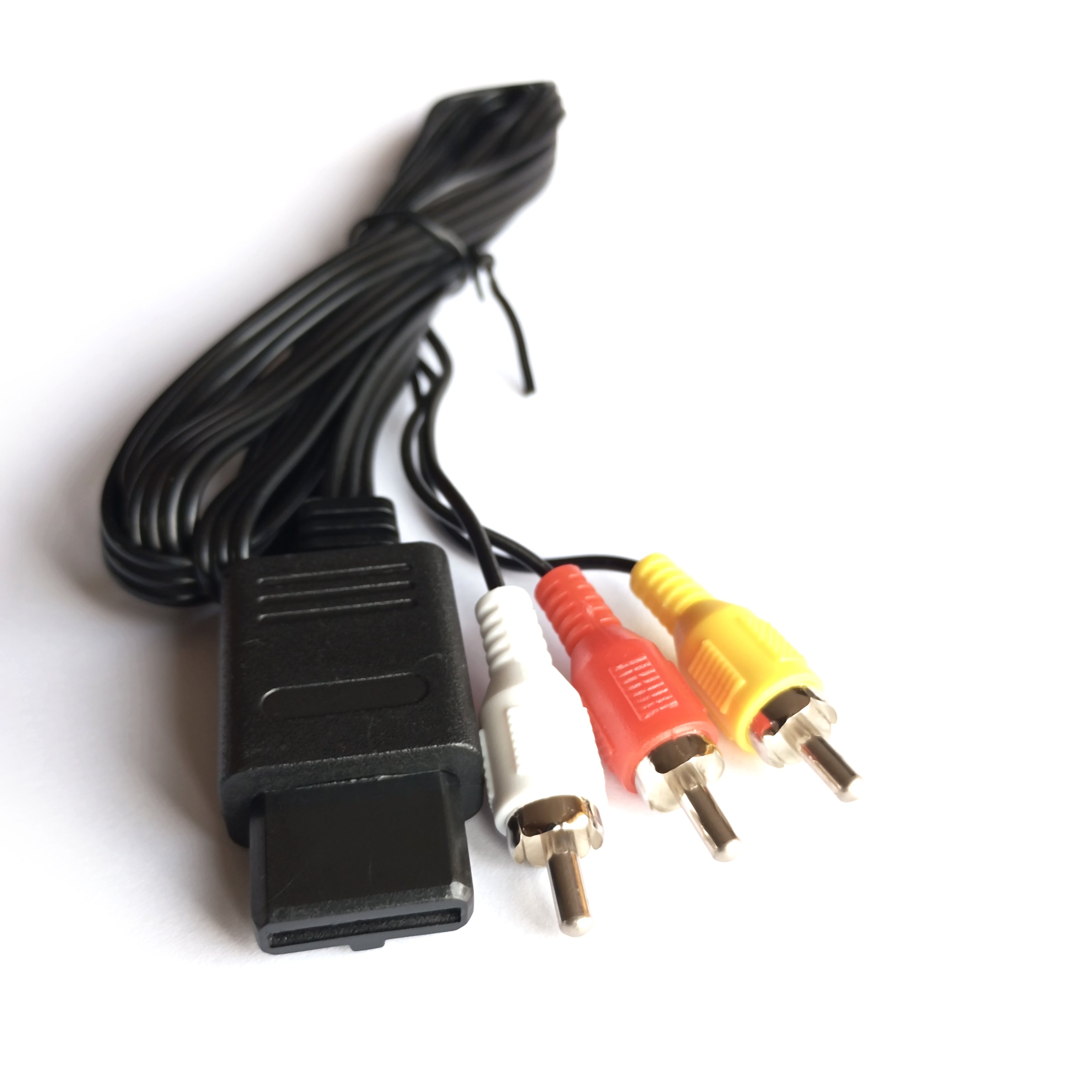 Nintendo N64 / SNES / GameCube AV RCA TV kabelis – 1.8 m garso ir vaizdo laidas