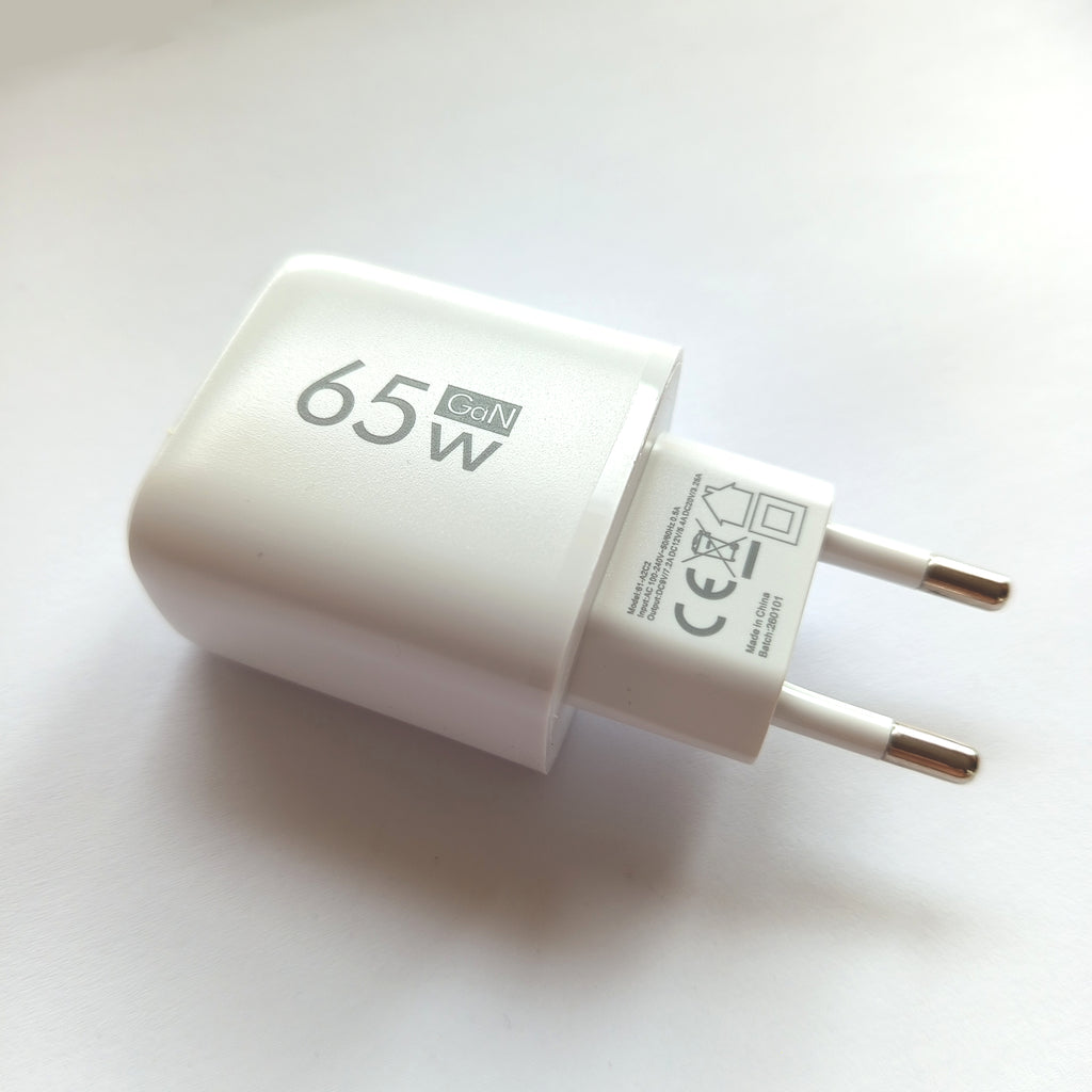 65W greito įkrovimo pakrovėjas su USB-C jungtimi ir Type-C sieninis įkroviklis