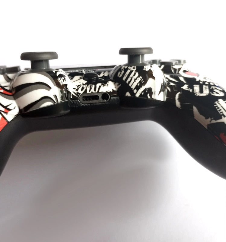 Bluetooth žaidimų pultelis PS4 PC Skull
