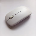 Belaidė Bluetooth plona tyli kompiuterio pelė balta