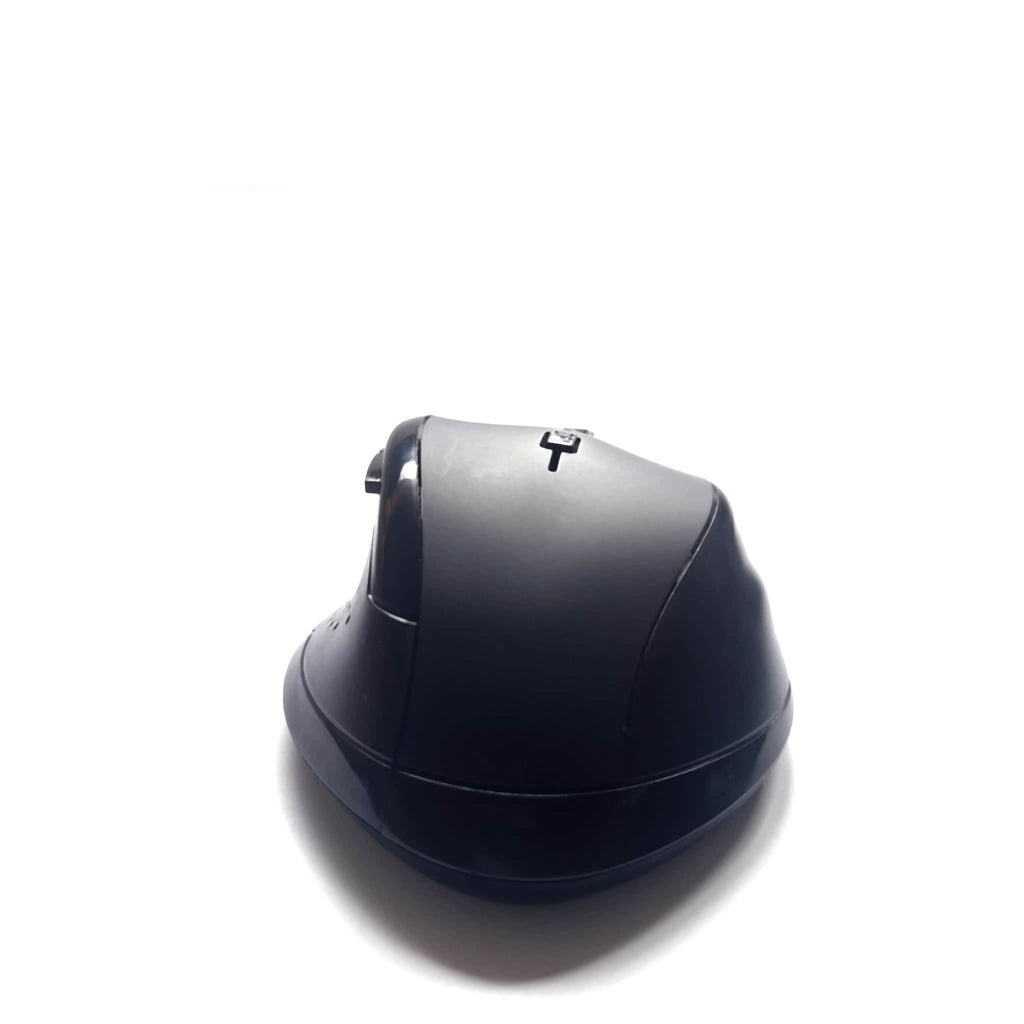 Belaidė kompiuterio pelė su USB imtuvu juoda