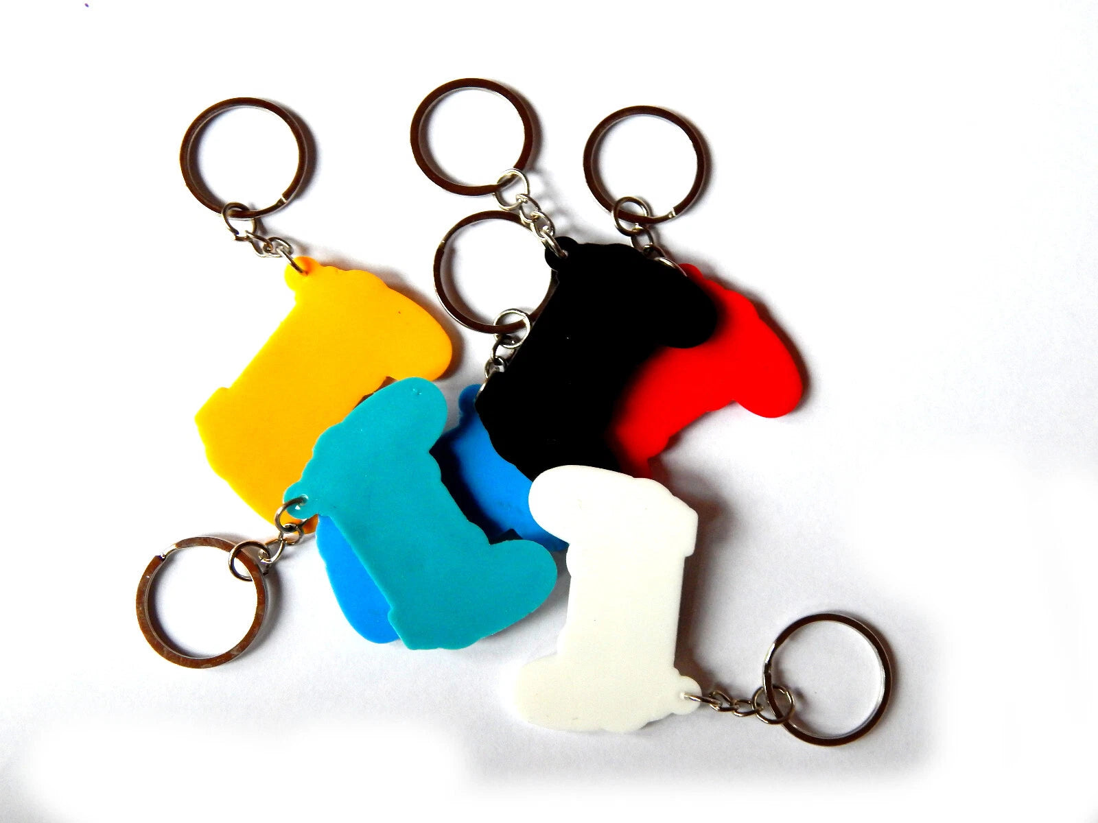 Gamepad style keyring accessory