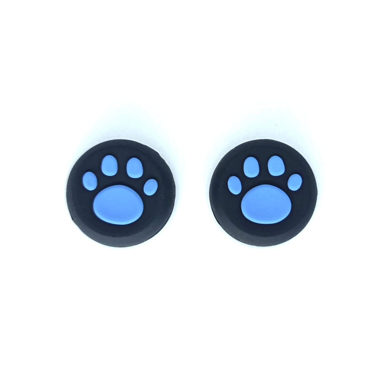 Katės letenėlių analoginių svirtelių dangteliai PS5  PS4 PS3 Xbox cat paw mėlyni