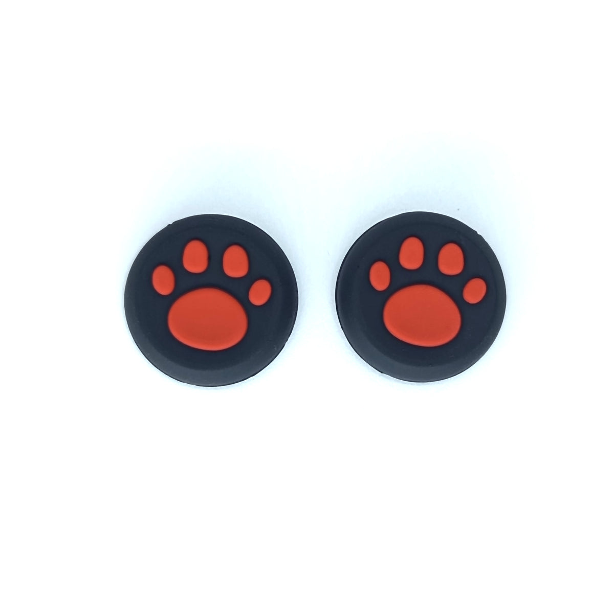 Katės letenėlių analoginių svirtelių dangteliai PS5  PS4 PS3 Xbox cat paw raudoni 