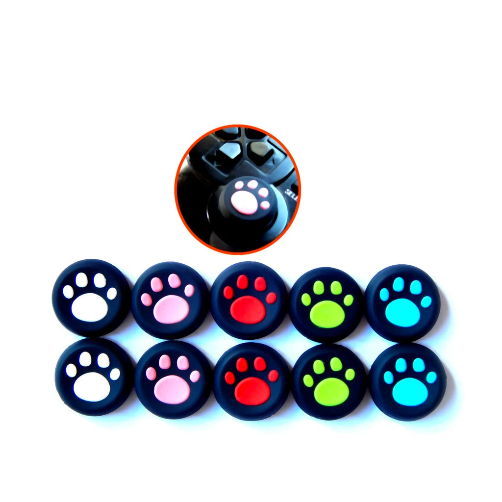 Katės letenėlių analoginių svirtelių dangteliai PS5  PS4 PS3 Xbox cat paw