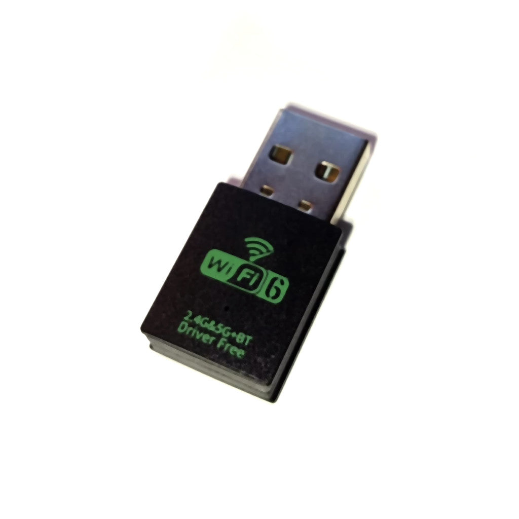 Mini USB WiFi 6 adapteris su Bluetooth 5.3