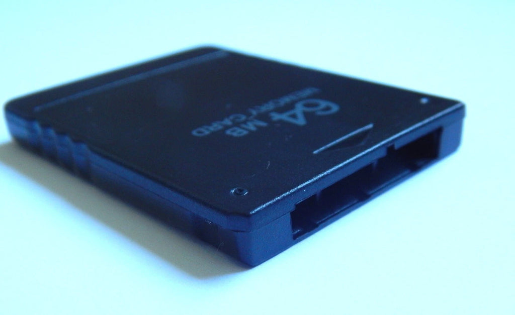 PS2 memory card save games storage