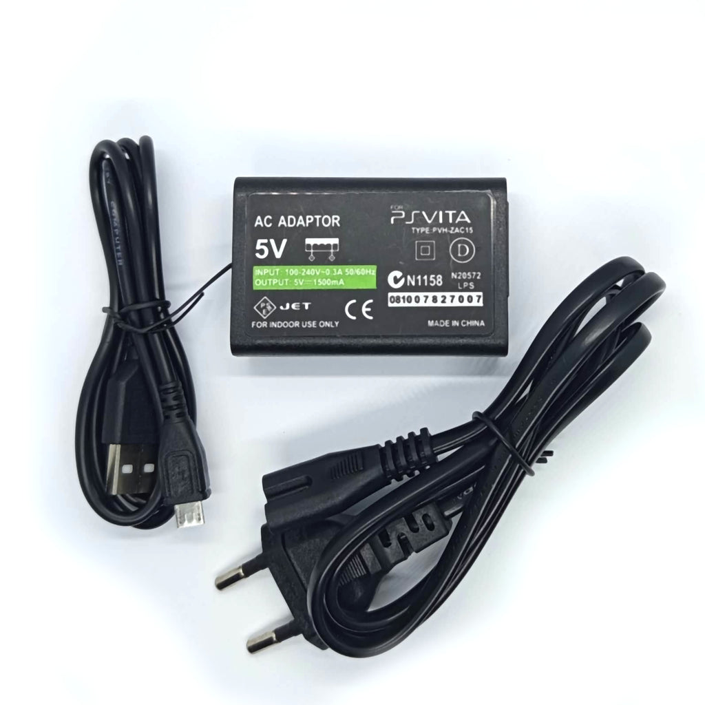 PS Vita 2000 įkrovimo ir duomenų perdavimo laidas su adapteriu