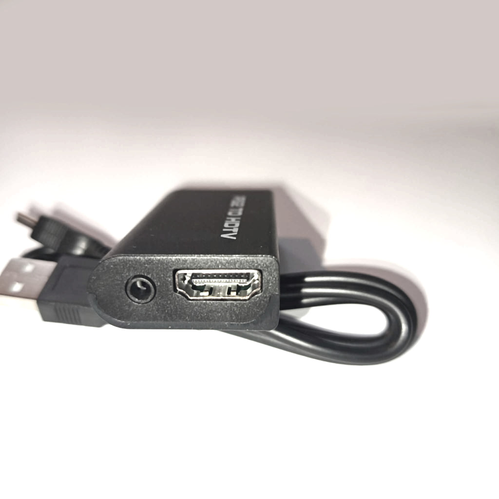PS2 HDMI keitiklis su 3.5 mm garso išvestimi