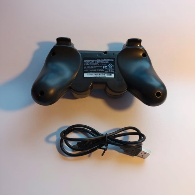 PS3 bevielis žaidimų pultelis – valdiklis (Juodas), skirtas PlayStation 3