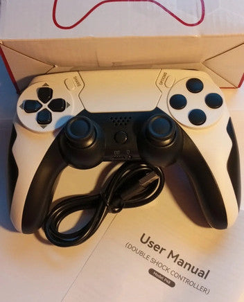 Belaidis valdiklis (Bluetooth) PS4 / PS3 / PC – dviguba vibracija, su jautriu jutikliniu skydeliu (touchpad)