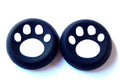 2 vnt. silikoniniai analoginių svirtelių dangteliai valdikliui (Thumbstick covers) – PS5 / PS4 / PS3 / Xbox Katės letenėlės / claw dizainas