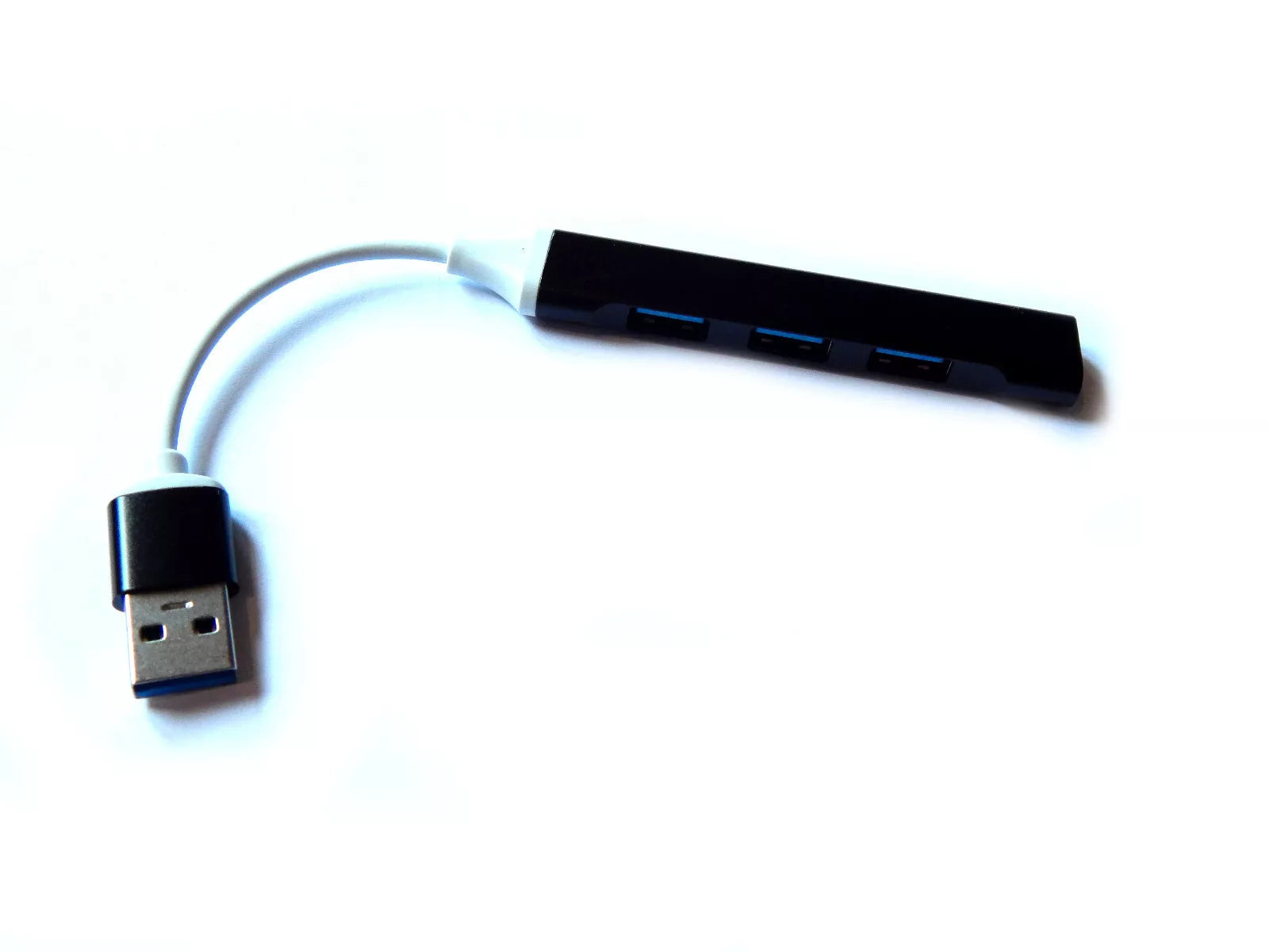 4 jungčių USB hub šakotuvas – 1× USB 3.0 + 3× USB 2.0 didelės spartos adapteris PC / laptop, pasirinkite spalvą