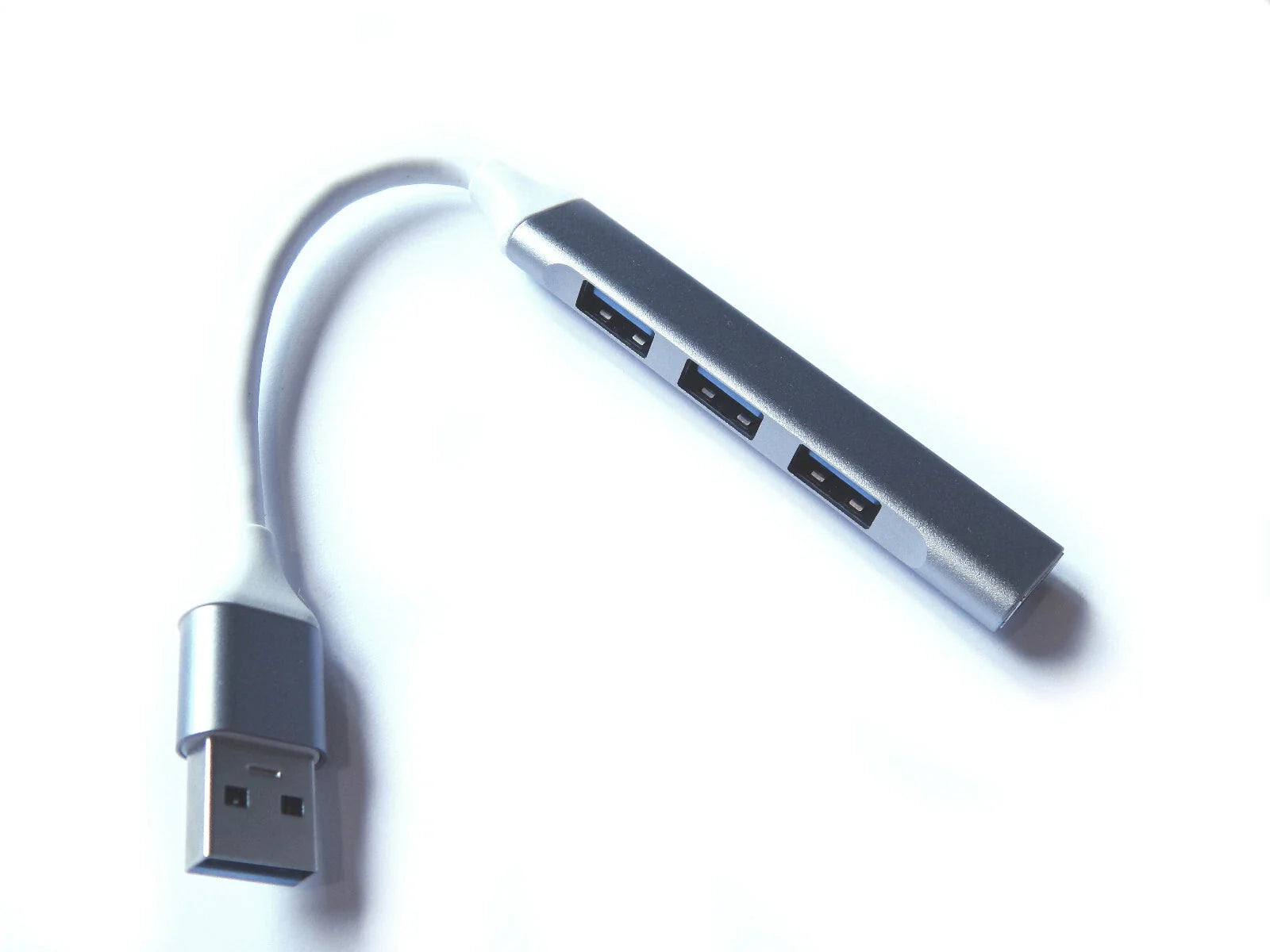 4 jungčių USB hub šakotuvas – 1× USB 3.0 + 3× USB 2.0 didelės spartos adapteris PC / laptop, pasirinkite spalvą