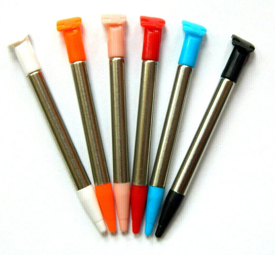 Nintendo NEW 2DS XL / 2DS LL metalinis ištraukiamas stylus rašiklis (touch pen) – 1 vnt.