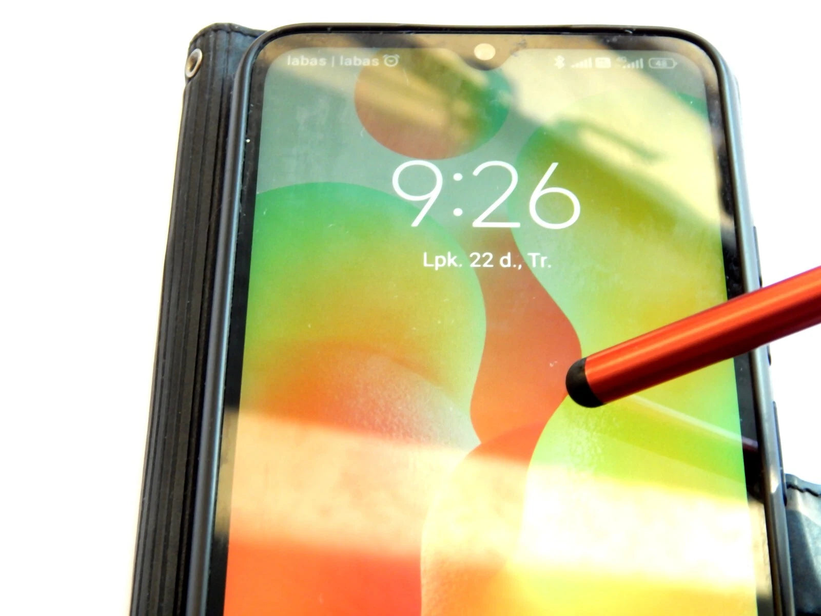 Universalus stylus – ekrano jutiklinis rašiklis telefonui, planšetei (iPhone, iPad, Android), 1 vnt.