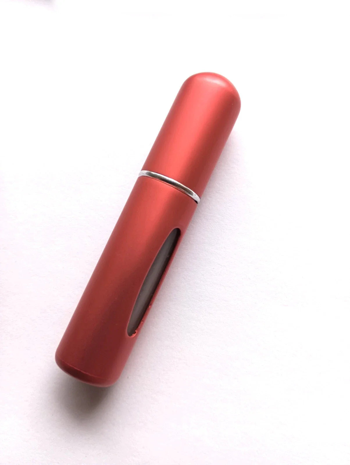 5 ml daugkartinė kvepalų purškimo talpa – kelioninis aliuminio buteliukas (pasirinkite spalvą)