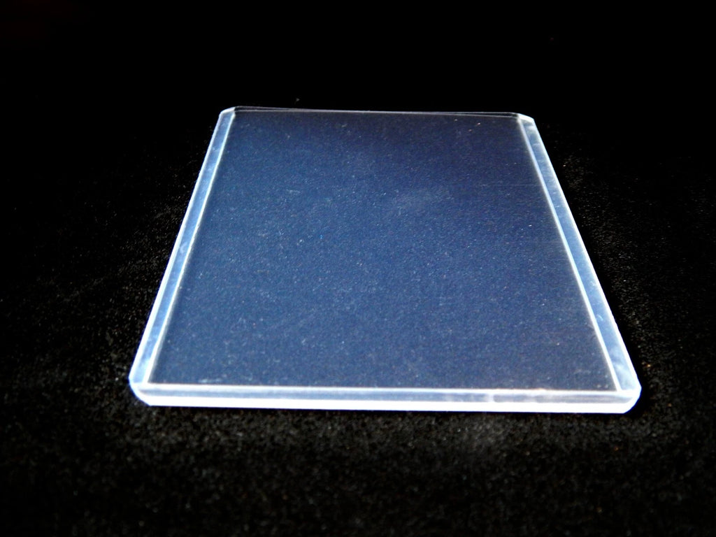 Toploader – standarto dydžio kortelių dėklas 7,6 × 10,2 cm (3×4"), 1/3/5 vnt., skaidrus
