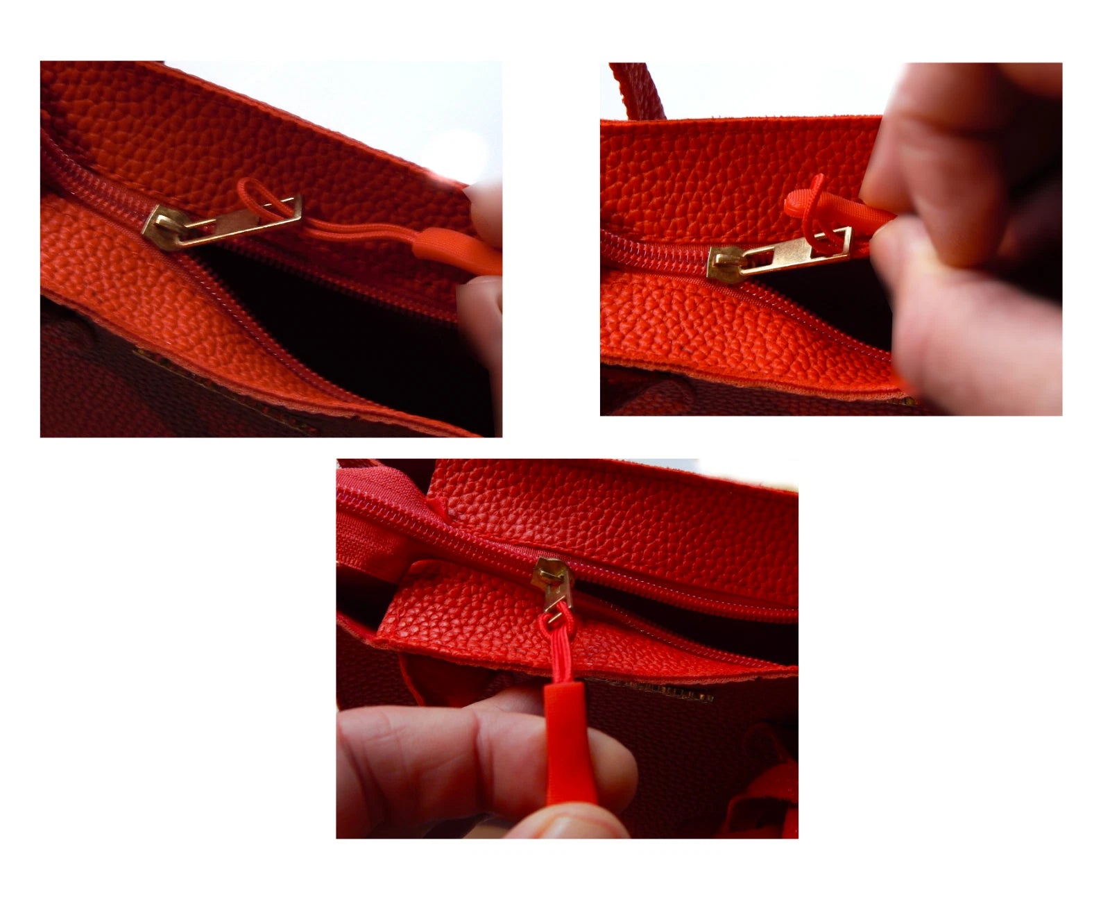 Užtrauktuko traukiklis / prailgintojas su rankena – kuprinei, krepšiui, drabužiams