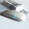 Belaidė 2.4G RGB pelė – tylus mygtukų paspaudimas, įkraunama, USB + Bluetooth, PC / Laptop / iPad