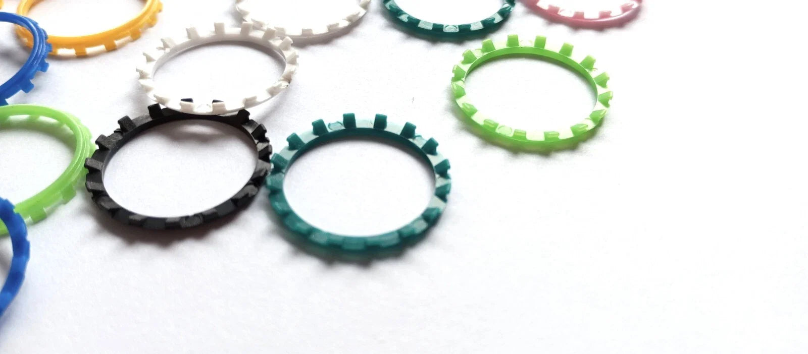 PS5 DualSense valdiklio analoginių svirčių akcentiniai žiedai – 1 pora, pasirinkite spalvą