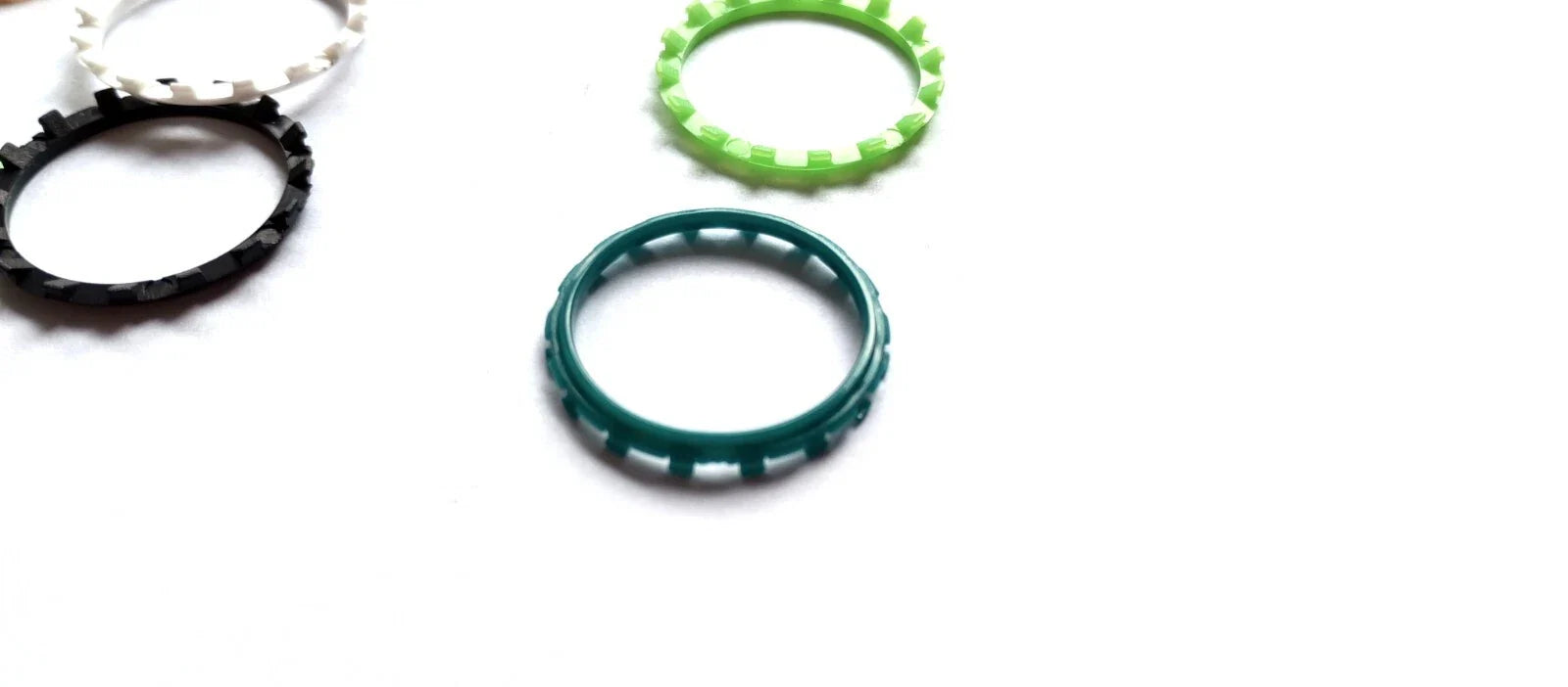 PS5 DualSense valdiklio analoginių svirčių akcentiniai žiedai – 1 pora, pasirinkite spalvą