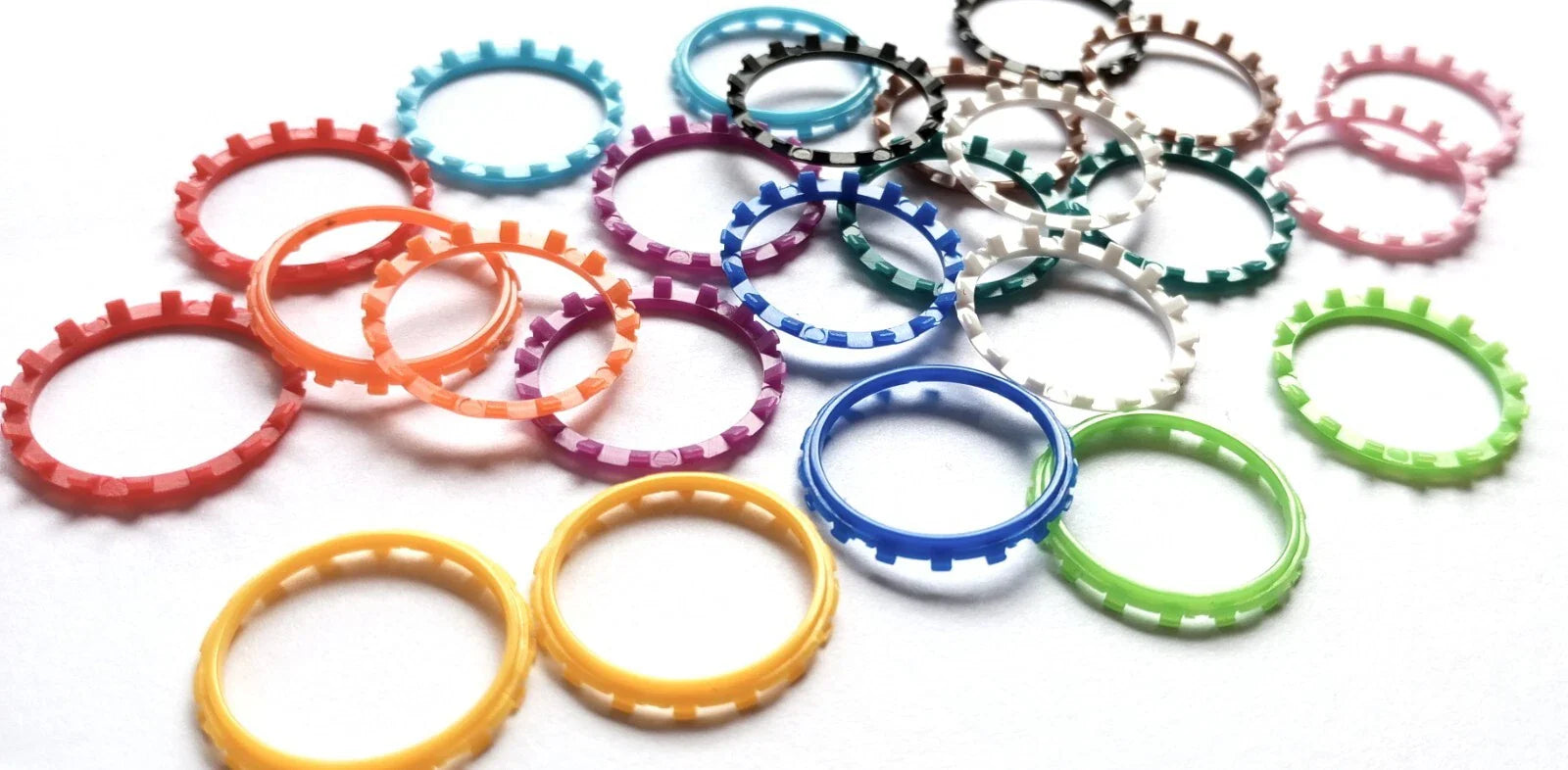 PS5 DualSense valdiklio analoginių svirčių akcentiniai žiedai – 1 pora, pasirinkite spalvą