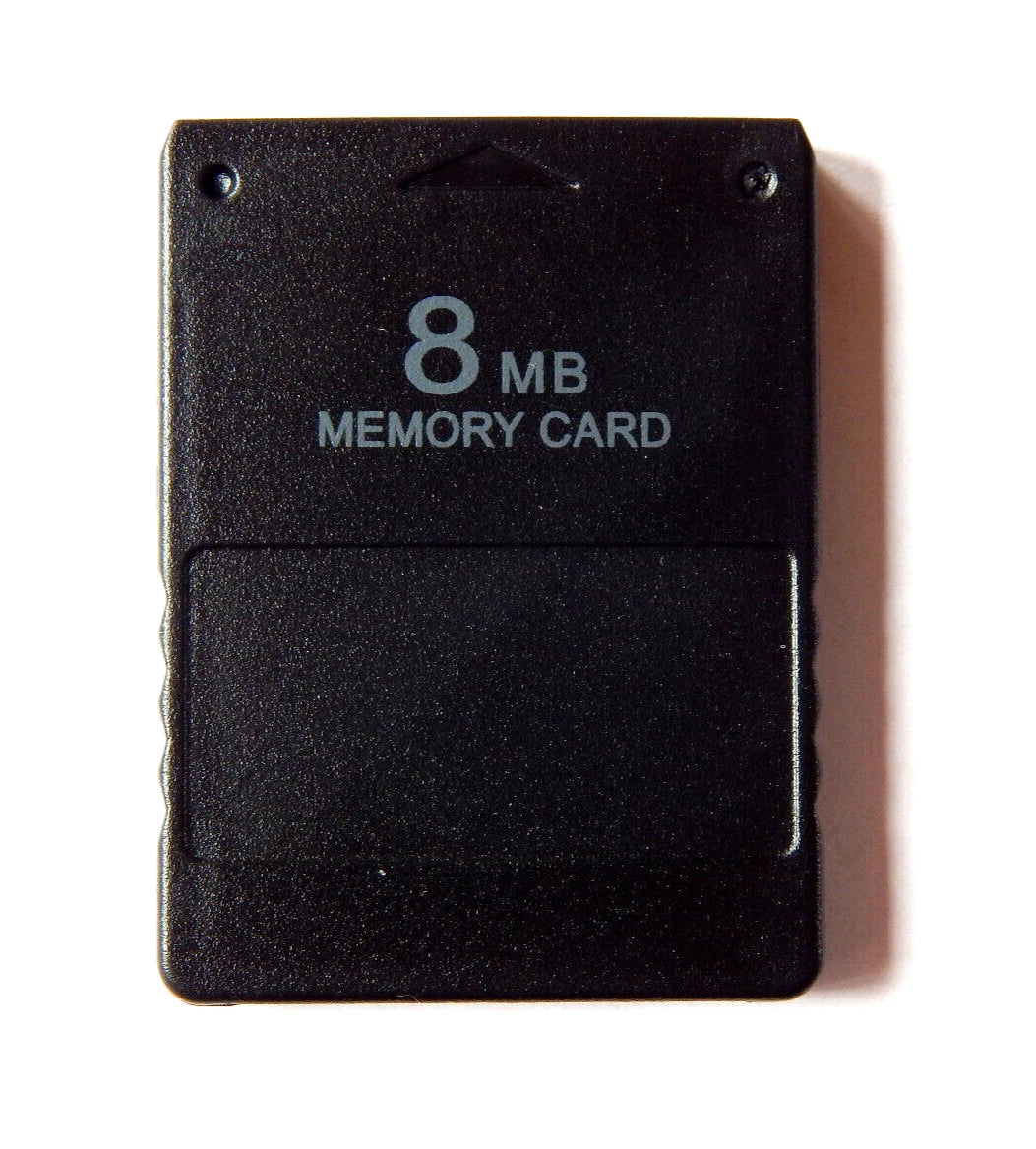 8 MB atminties kortelė Sony PlayStation 2 (PS2) – žaidimų išsaugojimui memory card