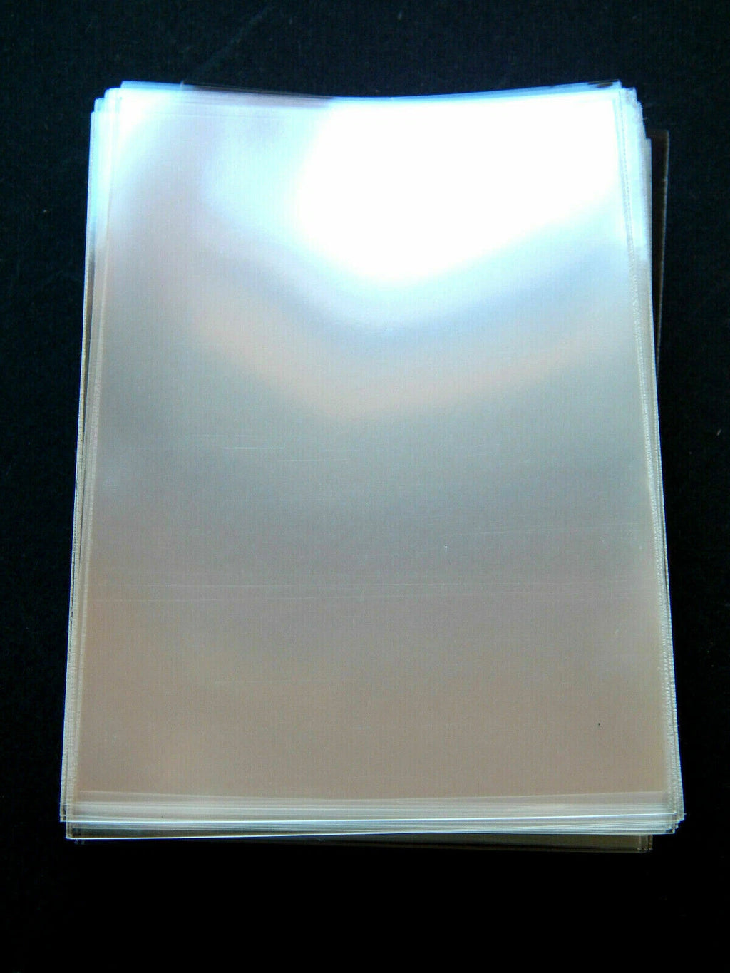Kortelių dėkliukai įmaitės (card sleeves) – 6×9 cm, skaidrūs, 100/50/20 vnt.