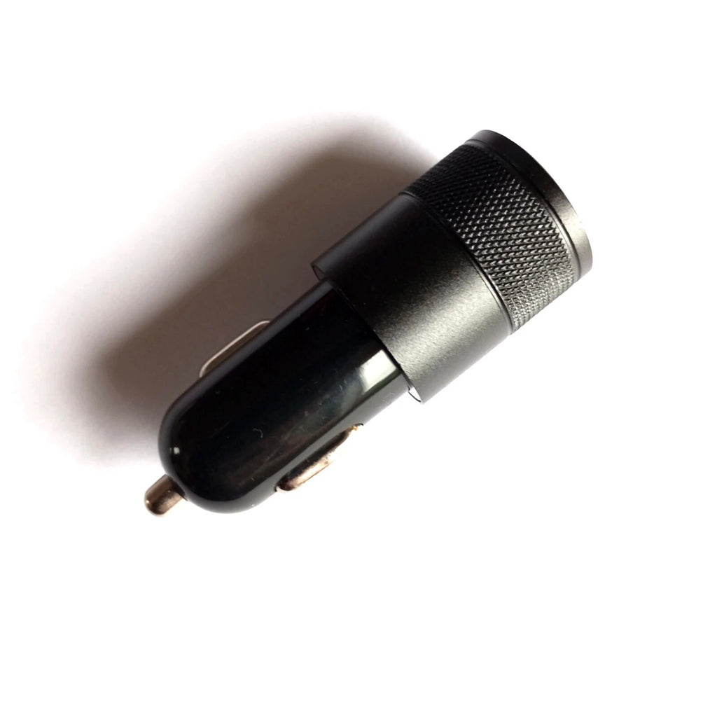 Automobilinis USB įkroviklis – USB-A + USB-C (iki 3.1A, 15W)
