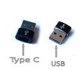 USB-C female į USB male adapteris