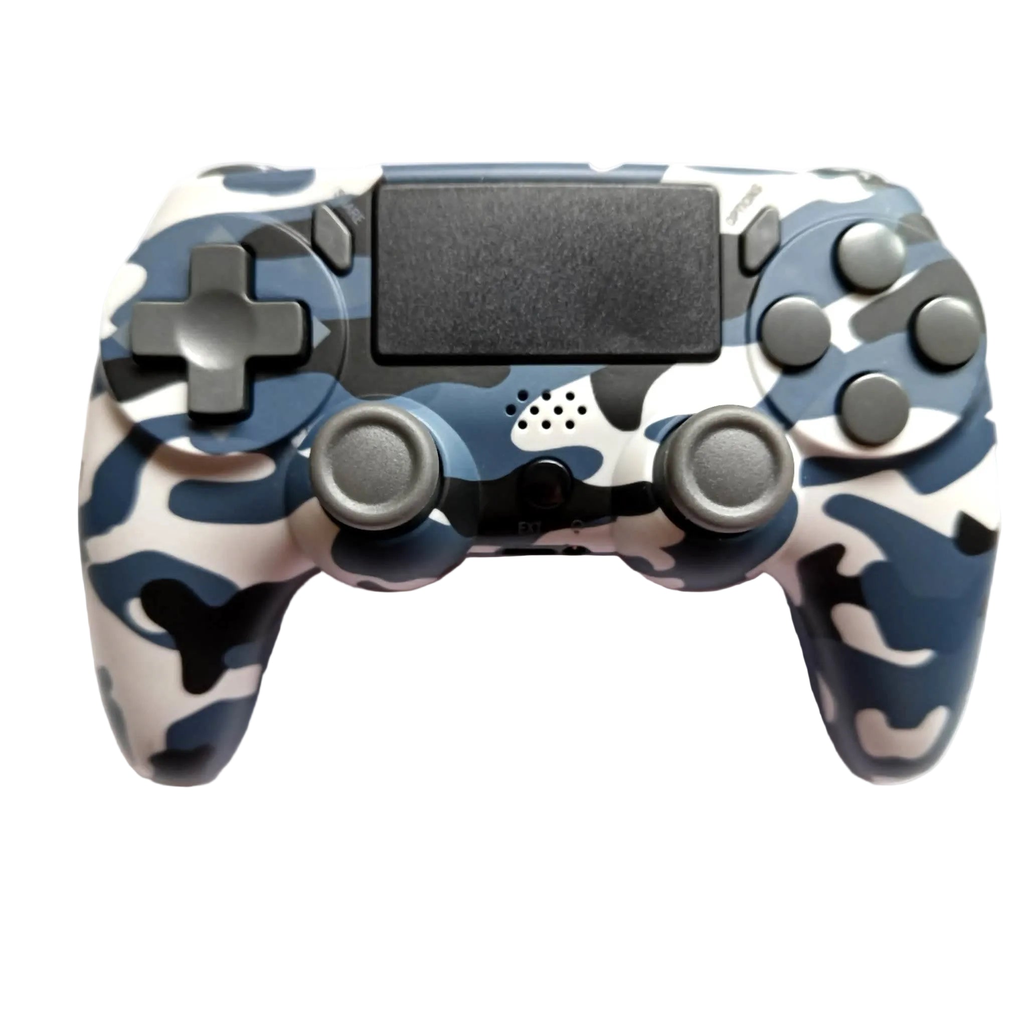 Belaidis Bluetooth P47 žaidimų pultelis PS4 PC Android TV kamufliažinis mėlynas