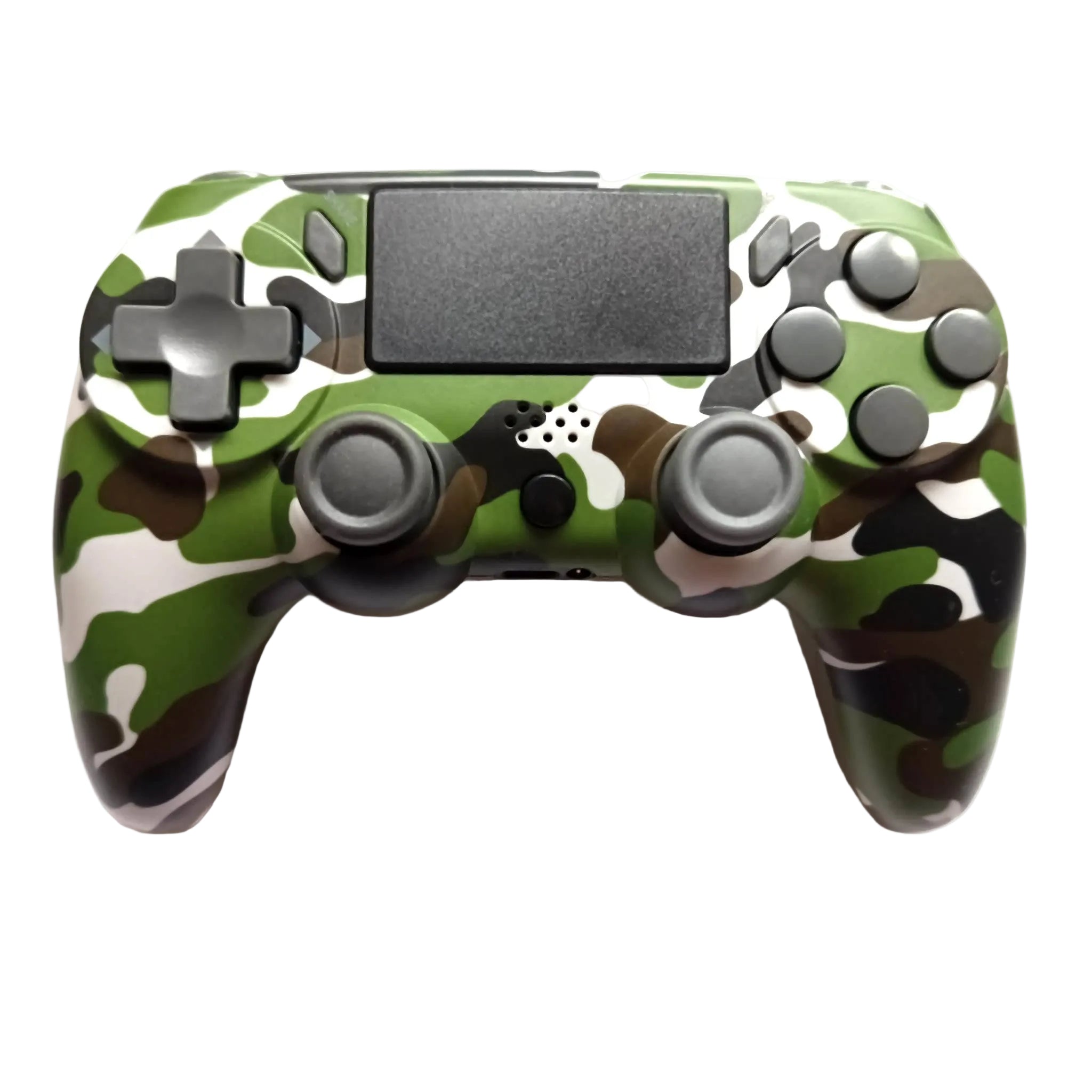 Belaidis Bluetooth P47 žaidimų pultelis PS4 PC Android TV kamufliažinis žalias